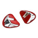 Goldwing Chrome Fairing Martini luftindtagsgitter passer til Honda GL1800 2001-2011 Generisk