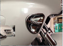 Goldwing Chrome Fairing Martini luftindtagsgitter passer til Honda GL1800 2001-2011 Generisk