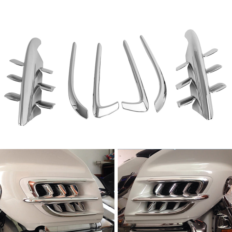 2001-2011 Honda GL1800 Goldwing Chrome Verkleidung Premier Shark Gills