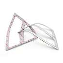 Detalles de luz de alforja con borde cromado para Honda Goldwing GL1800 2001-2011 genérico