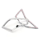 Detalles de luz de alforja con borde cromado para Honda Goldwing GL1800 2001-2011 genérico