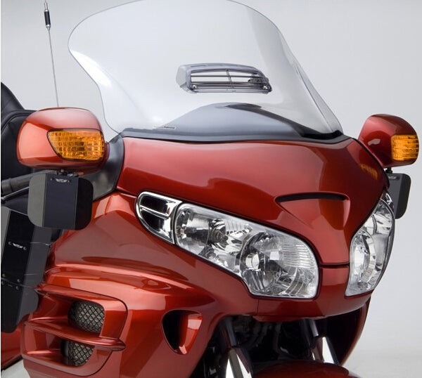 Kromi tuulilasin tuuletusaukko Hondalle 01-12 Goldwing 1800 GL1800 2001-2012 yleinen