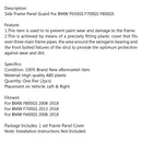 Osłona ramy osłona ściany bocznej dla BMW F650GS F700GS F800GS F 650 700 800 GS Generic