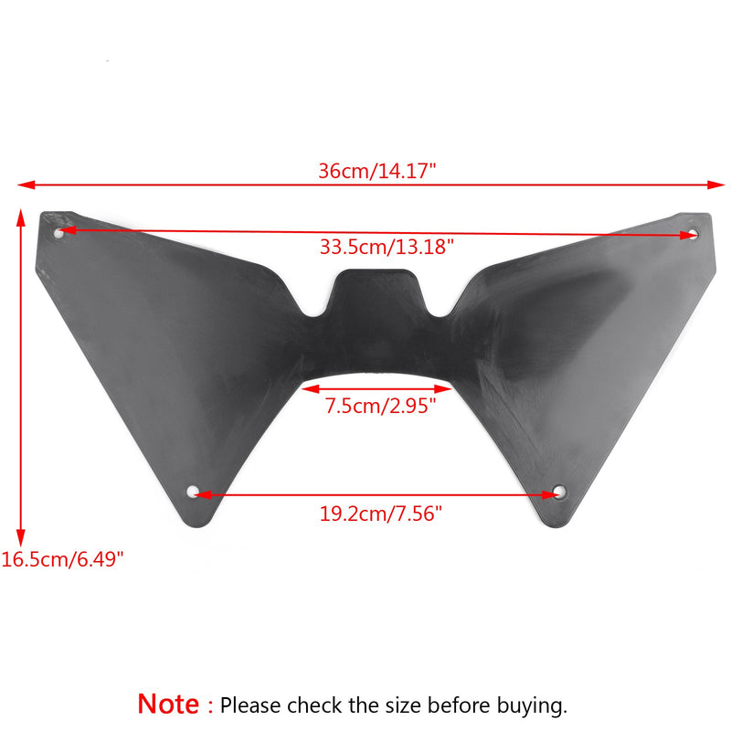 Front Air Dam Gas Tank Cover Deflector Shield for Honda CRF1000L 2016-2019 Generisk