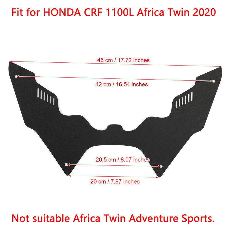 Haarukan suojus vastatuulenohjain sopii malleihin HONDA CRF 1100L Africa Twin 2020 Generic