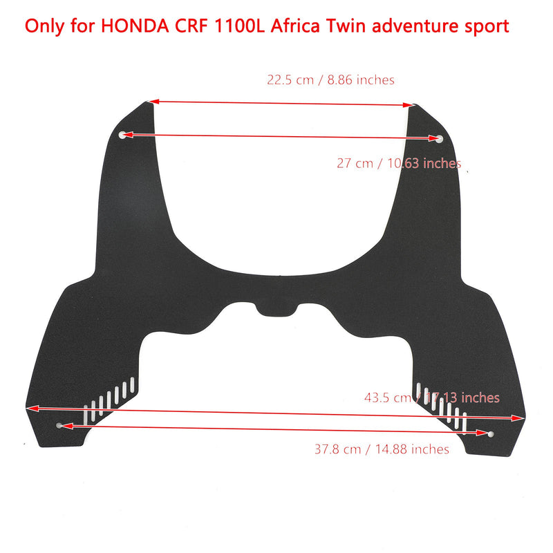 Gaffelskjold motvindsdeflektor egnet for HONDA CRF 1100L Africa Twin adv. Sports 2020 Generics