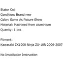 Bobina de estator de motocicleta adecuada para Kawasaki ZX1000 Ninja ZX-10R (06-07) Genérico