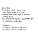 Bobina de estator de motor generador magnético para Honda CBR650F (14-16) B650FA (14-17) genérico