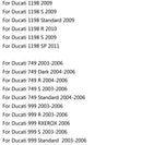 Cewka stojana generatora dla Ducati 1098 R/S/RBAYLISS 1198 S/SP/Standard 749 Dark Generic