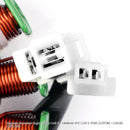 Generator Stator Coil for Yamaha XVS1100 VStar 00-03 5EL-81410-00 5EL-81410-01 Generisk