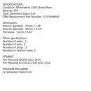 Cewka stojana generatora Magneto dla Hyosung GV250 2012-2015 GT250 GT250R 2010-2018 Generic