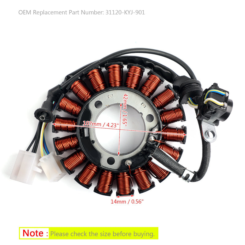 Generator Stator für Honda CBR R CB F 250 300 2011 2012 2013-2019 31120-KYJ-901 Generic
