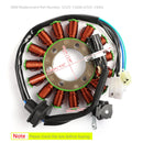Generator Stator for Suzuki Burgman 400 AN400 AN400Z ABS 2011-2016 32101-15G61 Generisk