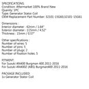 Generator Stator for Suzuki Burgman 400 AN400 AN400Z ABS 2011-2016 32101-15G61 Generisk