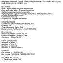 Cívka generátoru statoru 18 pólů pro Honda CBR 125 CBR125 RW 2007 2008 2009 2010