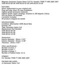 Cívka statoru 6 pólů pro Yamaha TTR90 2000 2001 2002 2003 2004 2005 2006 2007 Generic