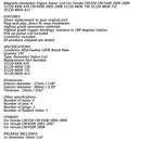 Generator Statorspole 8 poler til Honda CRF250R 04-09 CRF 250 R 31120-KRN-670 Generisk