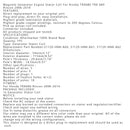 Magneto Statorspole for Honda TRX680 FA FG Rincon 680 ATV 06-14 31120-HN8-A62 Generisk