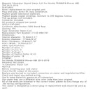 Statorgenerator egnet for Honda 31120-HN8-F41 2015-2021 TRX680 FA RINCON Generisk