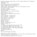 Magneto statorspole for Yamaha XVS1300 V-Star / Midnight Star 07-09 3D8-81410-00 Generisk