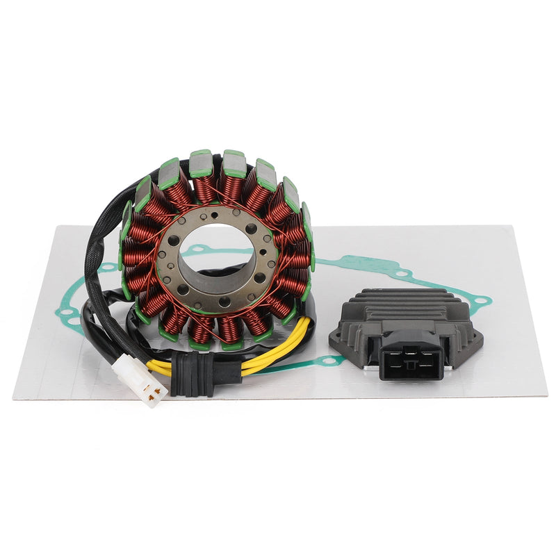 Magnetospole stator + spänningsregulator + packning ASSY för Honda CBR 1100 xx Blackbird SC35 1997 - 1998