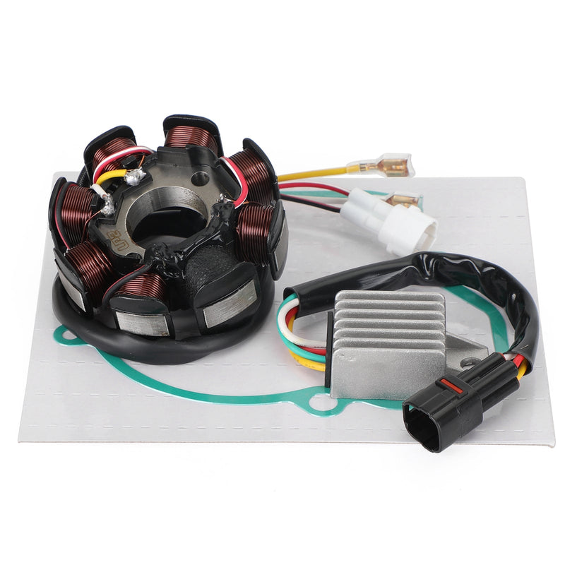 Magneto Coil Stator + Spänningsregulator + Seal Asses för EXC 400 450 525 XC XC-W 2005-2007