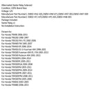 Starter solenoid relæ tænding til Honda TRX90 TRX200 TRX350 TRX450 TRX500 4x4 Generisk