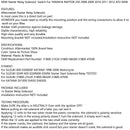 Käynnistysrele Solenoidi SOPIVAN YAMAHA RAPTOR 250 2008 2009 2010 2011 2012 ATV UUSI Generic