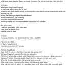 Startrelæ magnetventil passer til Honda TRX400EX TRX 400 EX Fourtrax 1999-2004 ATV Ny Generisk