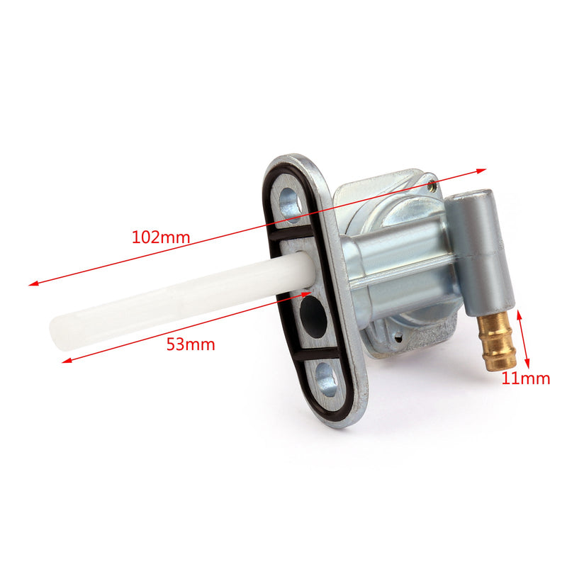 Válvula de conmutación de combustible para tanque de gasolina, llave de purga 4AP-24500-01 para Yamaha TZM150 Generic