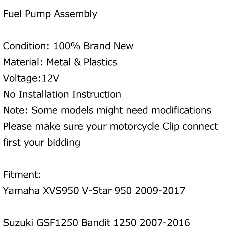 35 mm Kraftstoffpumpe passend für Suzuki KATANA 650 GSX650F GSX-650F 2008 GSXS1000 2006 Generic