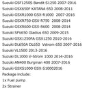35 mm Kraftstoffpumpe passend für Suzuki KATANA 650 GSX650F GSX-650F 2008 GSXS1000 2006 Generic