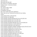 Kraftstoffpumpe für 1986-1989 Honda TRX350D TRX350 4x4 4WD FOURTRAX FOREMAN 350 Generic