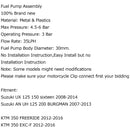 Kraftstoffpumpe für KTM PE 250 350 690 390 450 570 125 DUKE 09-13 EX-F SX-F FREERIDE Generic