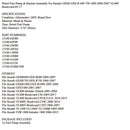 Bomba de combustible y colador para Suzuki 04-07 GSXR 600 750 05-06 GSXR-1000 15100-41G00 genérico