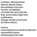 Kraftstoffpumpenbaugruppe linker Auslass passend für Honda NSS250 Forza 250 MF10 2008 2009 2010 Generic