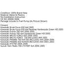 Bomba de combustible para Kawasaki 49040-0006 Prairie 650 700 Brute Force 650 700 KVX700 BK Genérico