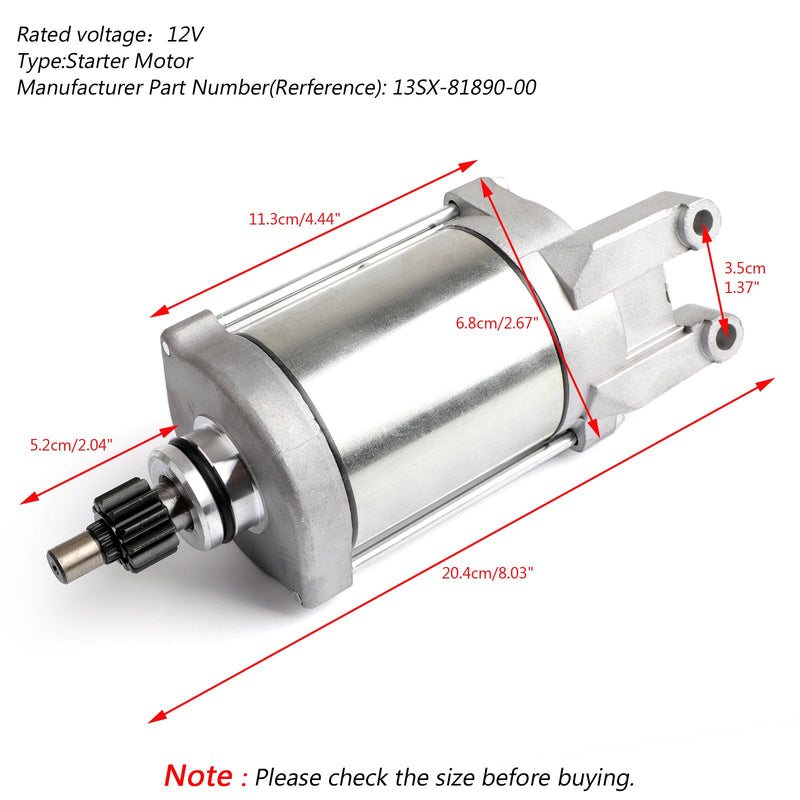 Rozrusznik do Yamaha Atv Raptor Yfm660Rr Yfm660Rse Raptor 660R 2001-2000 Generic