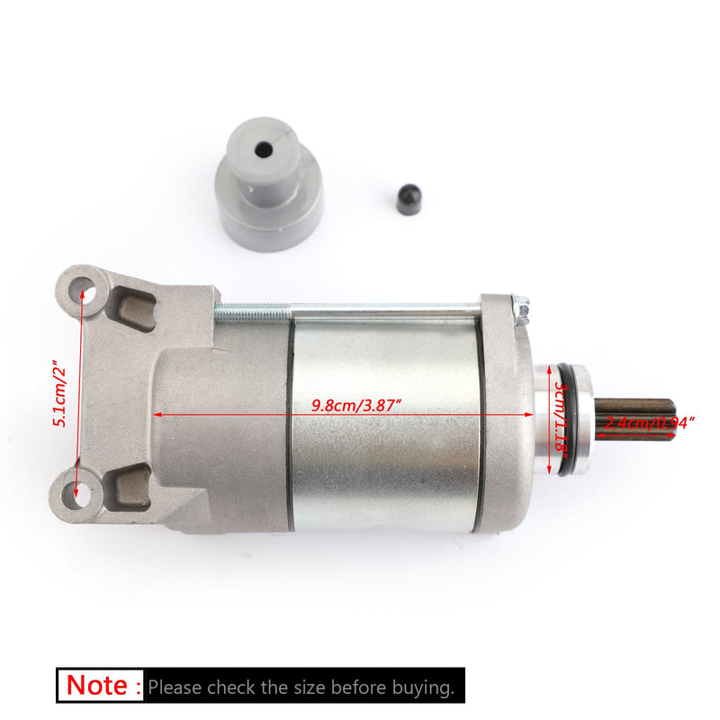 Acionador de partida elétrico para Honda CRF230 CRF230F 08-17 CRF230L 08-09 CRF230M 2009 Genérico