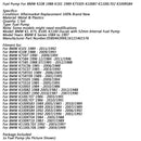 Pompa paliwa do BMW K1 K75 C RT K100 LT RS RT K1100 LT K75C07 K10082 0580463999 Generic