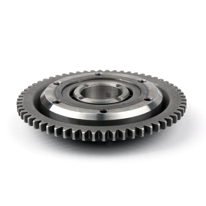 Starter Clutch Svinghjul avtrekker reduksjonsgir for Honda NX250 A 1988-1990 AX-1 Generisk