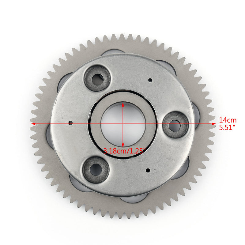 Anlasserkupplung Freilauflager für Suzuki GN250 82-2001 GN250E 1991 GZ250 TU250 Generic