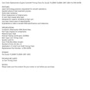 Corrente de comando 92 elos 4+5 para Suzuki TL1000R TL1000S 1997-2003