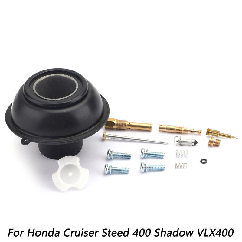 Vergaser-Membrankolben mit Nadel-Reparatursatz für Honda Steed VLX400 Shadow Generic