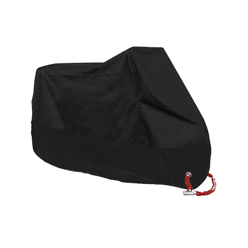 L/XXL/3xL capa de motocicleta à prova d'água scooter ao ar livre chuva protetor UV BLK