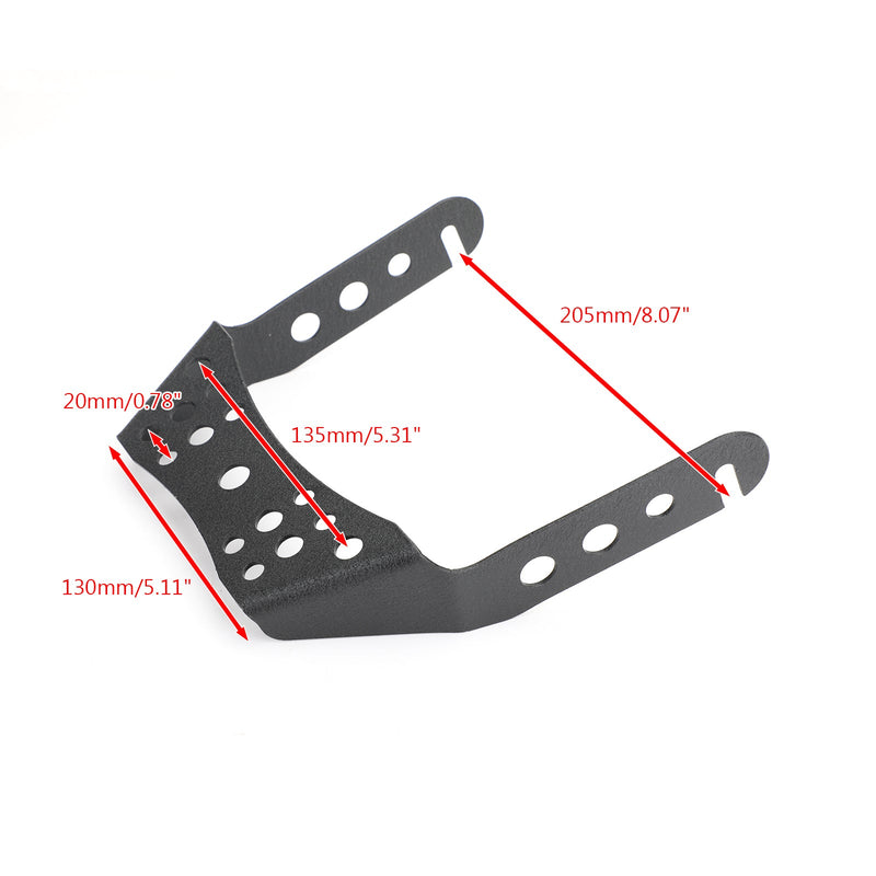 Universaali 6" ATV-valotangon kiinnike Z400 LTR 450 KFX 400 YFM Raptor 350 Genericille