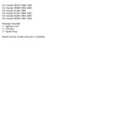 Racing CDI Tändspole för HONDA ATC XR CRF TRX 300 50CC 125CC 150CC GY6 Generic