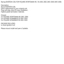 BOBINA DE IGNIÇÃO DE CORRIDA PARA POLARIS SPORTSMAN 90 / 50 2001 2002 2003 2004 2005 2006 Genérico