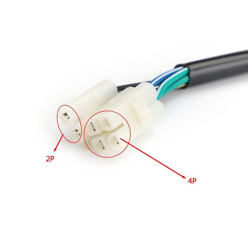 CDI -Kabeldrahtkabelbaumstecker GY6 4 Hub 50cc 150cc Scooter Moped ATV Go Kart