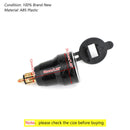 Motorcykel dobbelt USB oplader DIN fatning voltmeter til BMW motorcykel EU stik